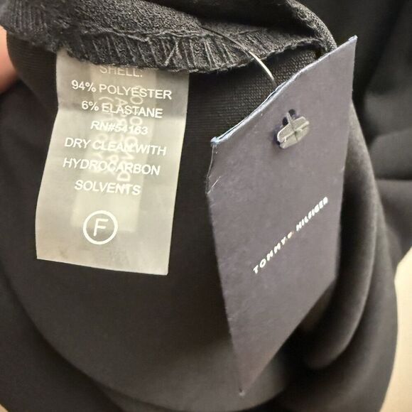 NWT Tommy Hilfiger Black Women's Shift Dress, Size 22W Career Business Work Prep - Picture 12 of 12